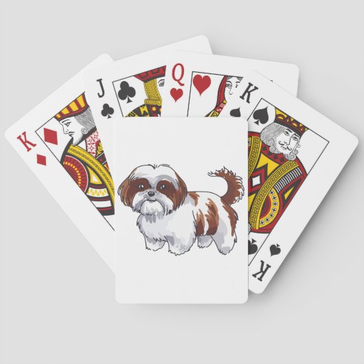 Jeu De Cartes Chien Shih Tzu (dos)