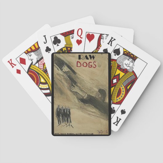 JEU DE CARTES CHIENS BRUTS (dos)