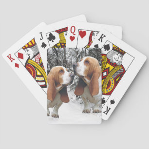 Jeu De Cartes Chiens de basset dans les bois de Milou