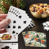Jeu De Cartes Chiens de chasse Abstraits vintages (In Situ)