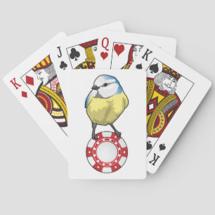 Jeu De Cartes Chiffres de Poker Oiseau