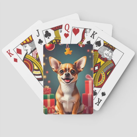 Jeu De Cartes Chihuahua souriant (dos)