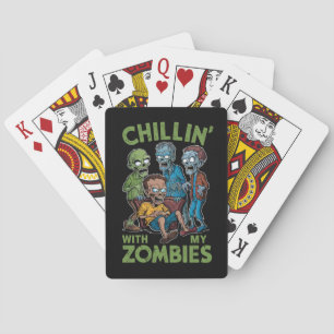 Jeu De Cartes Chillin Avec Mes Zombies Halloween Garçons Enfants