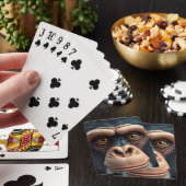 Jeu De Cartes Chimpanzé fou mignon (In Situ)