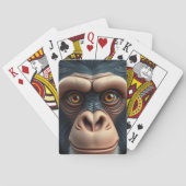 Jeu De Cartes Chimpanzé fou mignon (dos)
