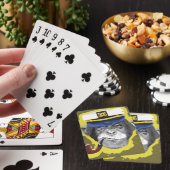 Jeu De Cartes Chimpanzé Fumer Pipe (In Situ)