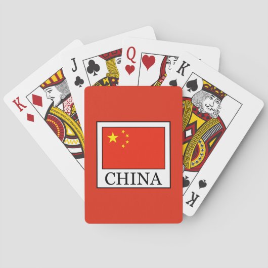 Jeu De Cartes Chine (dos)
