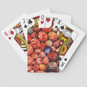 Jeu De Cartes Chine, Tombes Ming, Souvenirs de verre peint