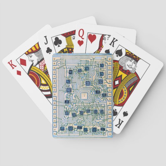 Jeu De Cartes Chip en silicone rétro (dos)