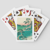 Jeu De Cartes Chiryuu, Japon : Impression de blocs de bois Vinta (dos)