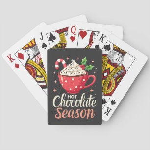 Jeu De Cartes Chocolat chaud saison Amateurs de Noël