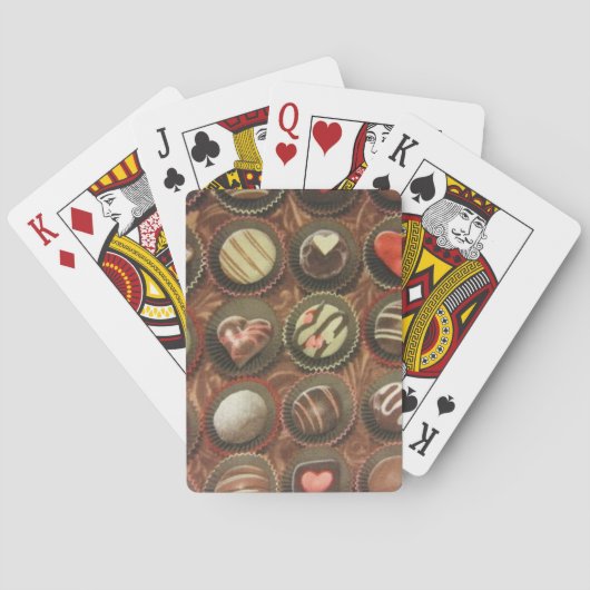 Jeu De Cartes Chocolats et truffes (dos)
