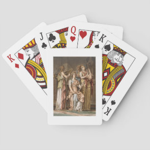 Jeu De Cartes Chœur de femmes israélites, costumes pour 'Esther'