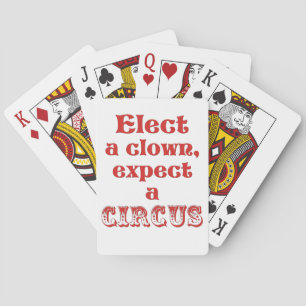 Jeu De Cartes Choisissez un clown, attendez-vous à un cirque ! U