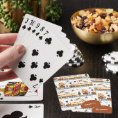 Jeu De Cartes Choo Choo Train Pattern (In Situ)