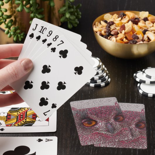 Jeu De Cartes Chouette éthérée (In Situ)