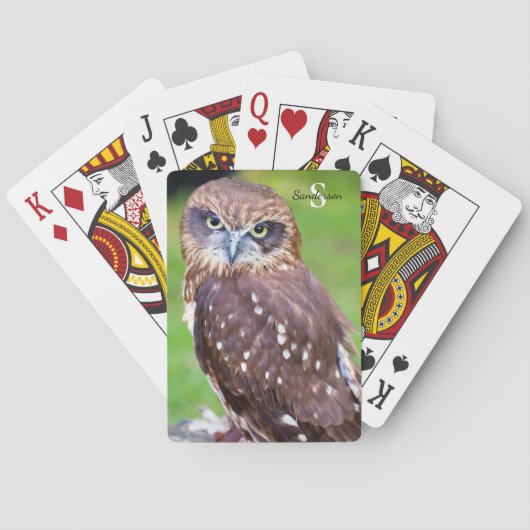 Jeu De Cartes Chouette Lecture de cartes (dos)