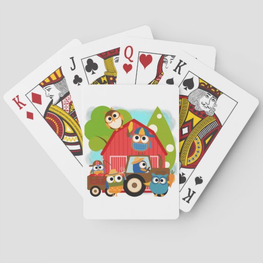 Jeu De Cartes Chouettes (dos)