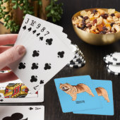 Jeu De Cartes Chow Chow dog cartoon (In Situ)