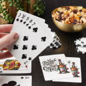 Jeu De Cartes Christmas Bourbon Playing Cards (In Situ)