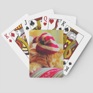 Jeu De Cartes Christmas Kitten