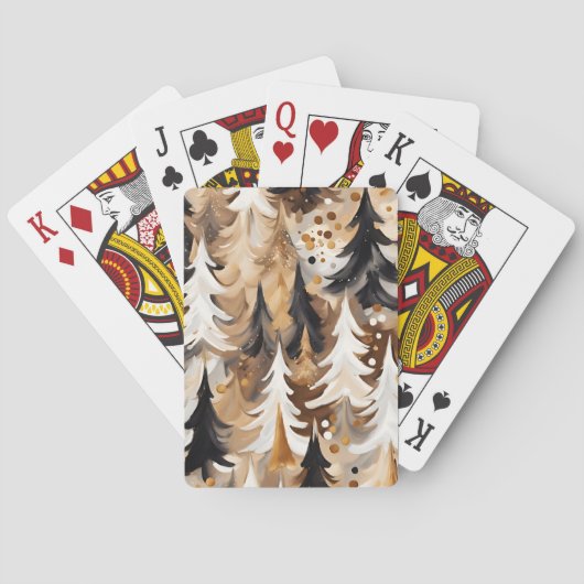 Jeu De Cartes Christmas Tree Playing Cards | Holiday Cards (dos)
