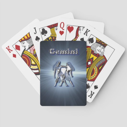 Jeu De Cartes Chrome Gemini (dos)