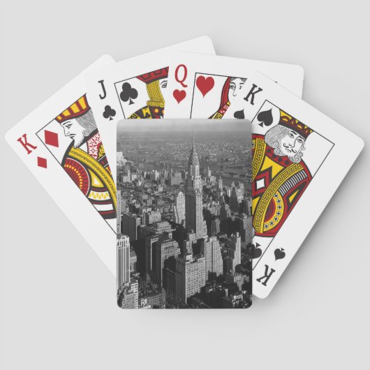 Jeu De Cartes Chrysler Building New York Manhattan (dos)