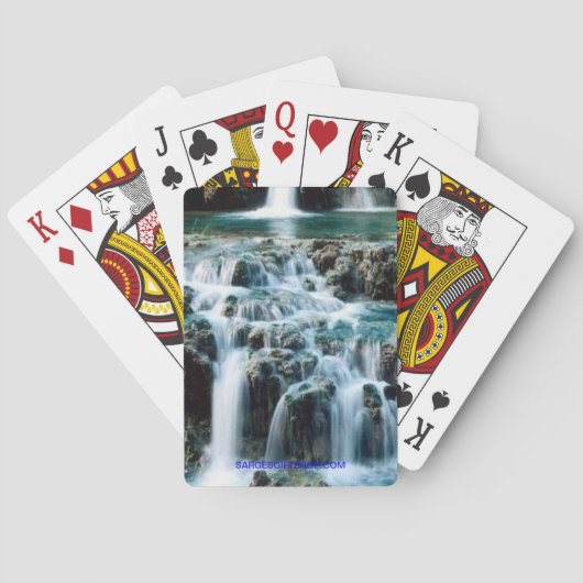 JEU DE CARTES CHUTE D'EAU (dos)