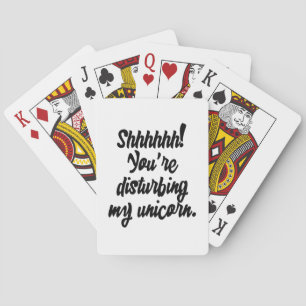 Jeu De Cartes Chutttt ! Vous dérangez mon licorne !