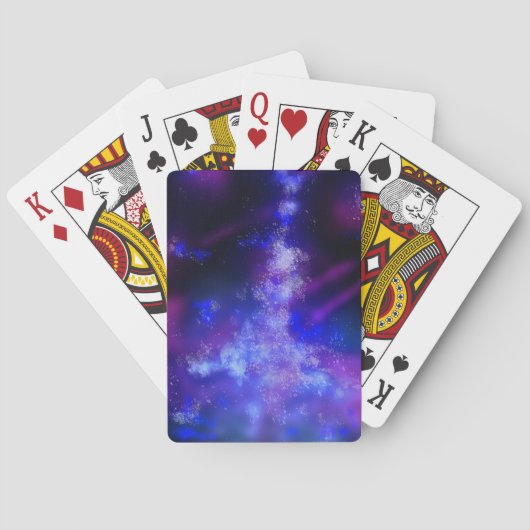 Jeu De Cartes Ciel bleu nuit Sapphire Jouer des cartes (dos)