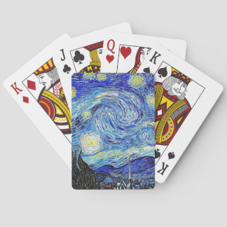 Jeu De Cartes Ciel Rétro Nuit Étoilée