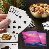 Jeu De Cartes Ciels roses (In Situ)