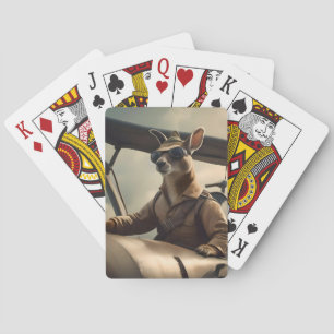 Jeu De Cartes "Ciels Vintages : Le pilote Kangaroo dans l'ancien