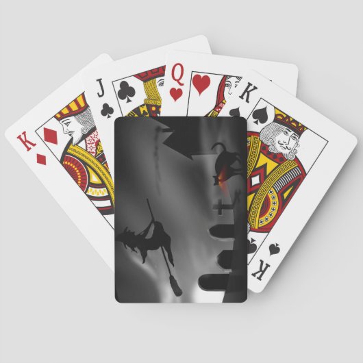 Jeu De Cartes Cimetière hanté - (dos)