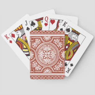 Jeu De Cartes Cinnabar Woodblock IV