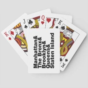 Jeu De Cartes Cinq Boroughs ~ New York