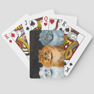 Jeu De Cartes Cinq chats de Louis Wain