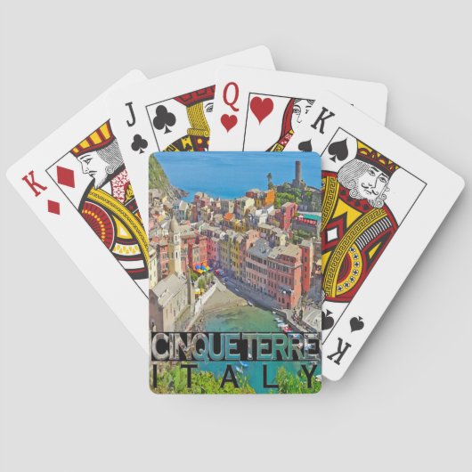 Jeu De Cartes Cinque Terre (dos)