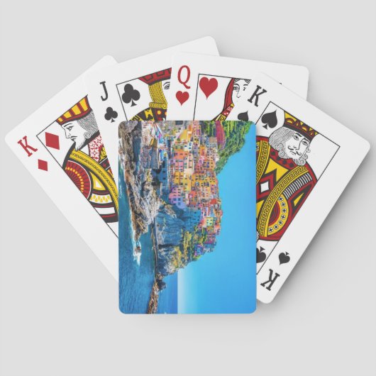 Jeu De Cartes Cinque Terre, Italie (dos)