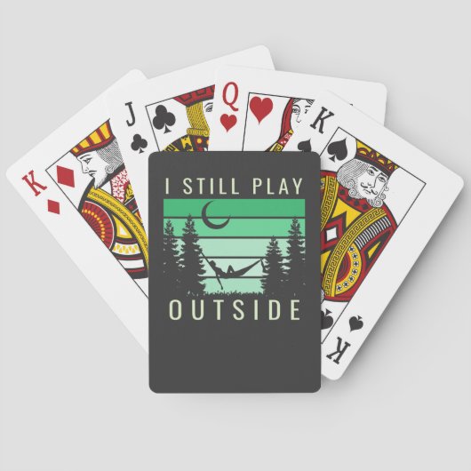 Jeu De Cartes Citation de vacances de camping (dos)