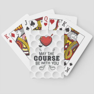 Jeu De Cartes Citation drôle de golf AMOUR pour golfeur