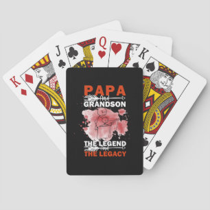 Jeu De Cartes Citations grand-père Papa Et Grandson