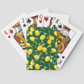 Jeu De Cartes citrons d'aquarelle 9 (dos)