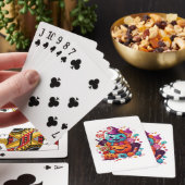Jeu De Cartes citrouille d'Halloween drôle (In Situ)