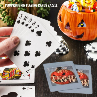 Jeu De Cartes Citrouille Grin