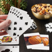 Jeu De Cartes Citrouille orange (In Situ)