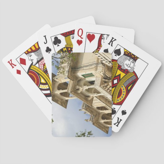 Jeu De Cartes City Palace, Udaipur, Rajasthan, India (dos)