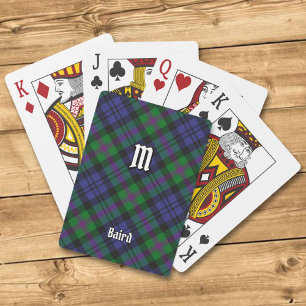 Jeu De Cartes Clan Baird Tartan