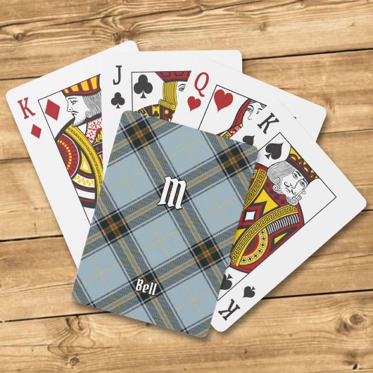 Jeu De Cartes Clan Bell Tartan